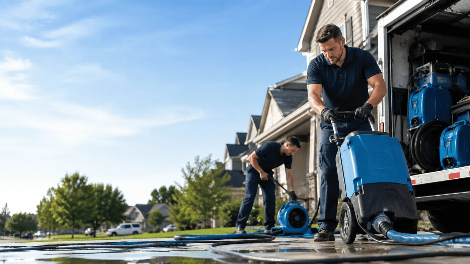 Sump Pump Failure being performed in Sayville, NY